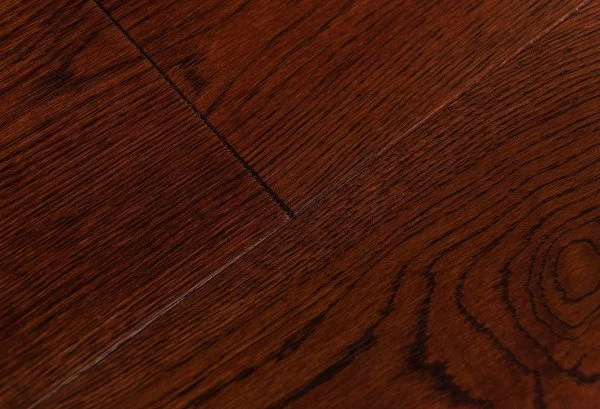 Массивная доска Аmber Wood Дуб шоколад браш лак 18*120*300-1800 мм в Перми