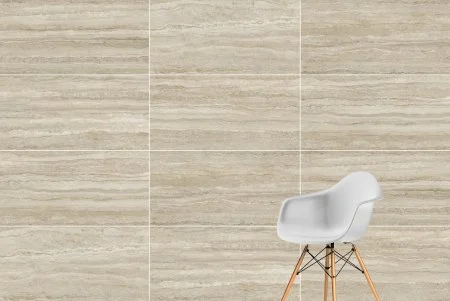 Керамогранит Vitra CityStone Травертин Линейный 60х120 (Натуральная и Реттифицированная) в Перми