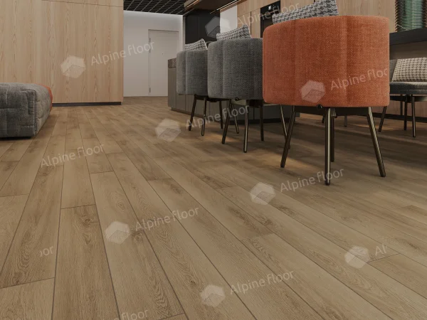 Каменно-полимерная плитка Alpine Floor Grand Sequoia Village Вайпуа ECO 11-1907 4мм, 43 класс в Перми