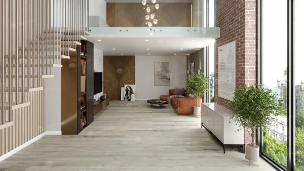 Кварц-виниловая плитка Alpine Floor Premium XL Дуб Серебряный ЕСО 7-22, 8 мм. 43 класс в Перми