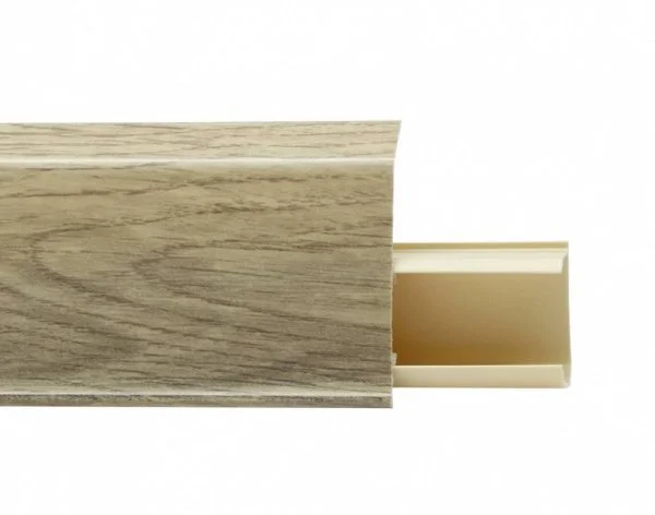 Пластиковый плинтус Royce №530 Дуб Пекан (55х23х2200мм) в Перми