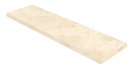 Керамогранит Coliseum Аурелия Уайт Ступень угловая правая (Натуральный, 33х120) в Перми