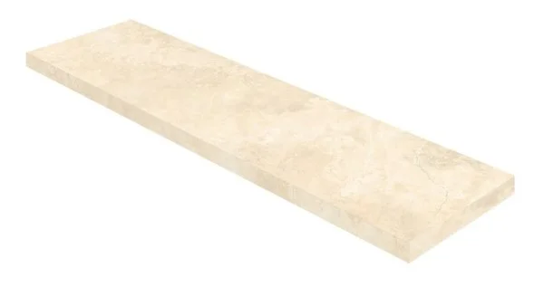 Керамогранит Coliseum Аурелия Уайт Ступень угловая правая (Натуральный, 33х120) в Перми