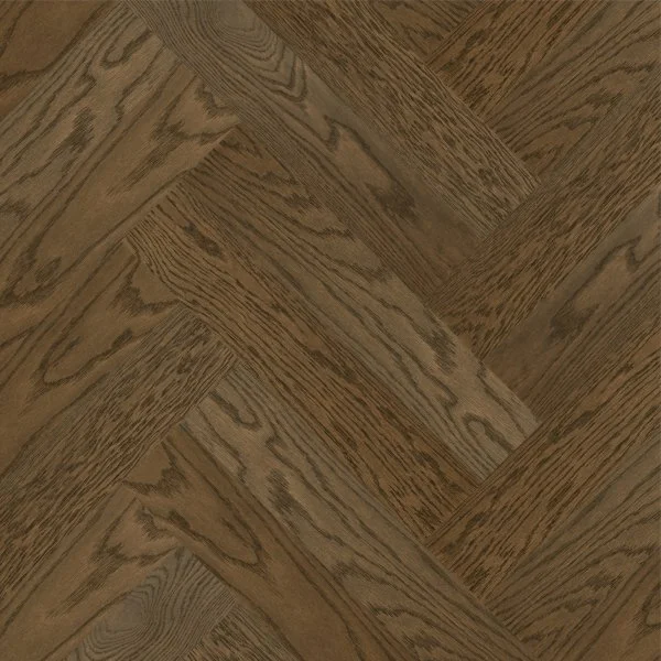 Паркетная доска Quartz Parquet Английская Ёлка Дуб Брауни 33-413 в Перми