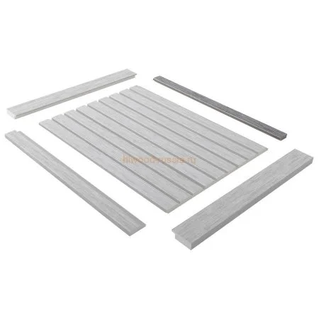 Финишный молдинг LF124B GN68 левый декорированный (31х12х2700мм) в Перми