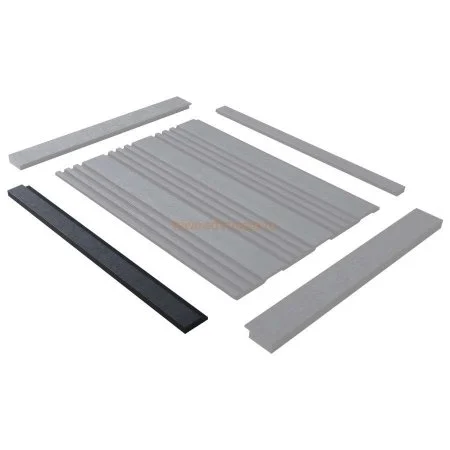 Финишный молдинг LF124A BK114K правый декорированный (42х12х2700мм) в Перми