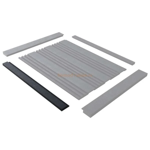 Финишный молдинг LF124A BK114K правый декорированный (42х12х2700мм) в Перми