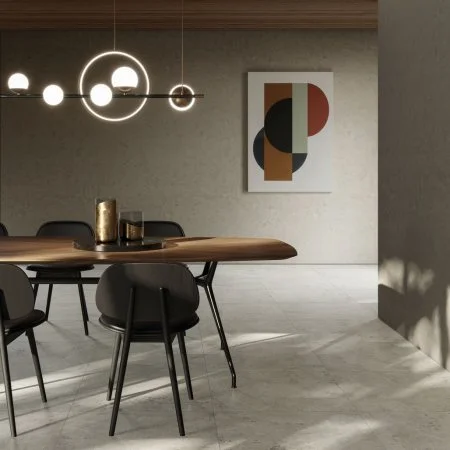 Керамогранит Italon Метрополис Абсолют Сильвер 80х80 (Натуральная и Реттифицированная) в Перми