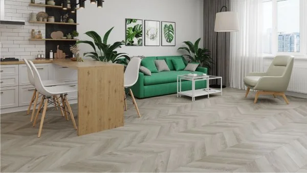 Кварц-виниловая плитка Alpine Floor Chevron Дуб Фантазия ECO 20-1 (2,5 мм. 43 класс) в Перми