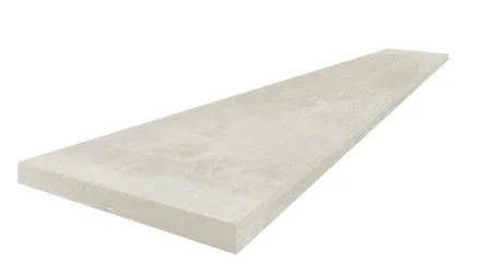 Керамогранит Coliseum Экспо Уайт Ступень угловая левая (Натуральный, 33х60) в Перми