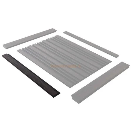 Финишный молдинг LF124A BR395K правый декорированный (42х12х2700мм) в Перми