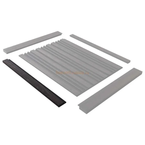 Финишный молдинг LF124A BR395K правый декорированный (42х12х2700мм) в Перми