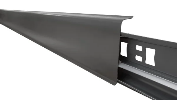 Плинтус пластиковый Arbiton INDO70 220 Чёрный матовый 2.5 м в Перми