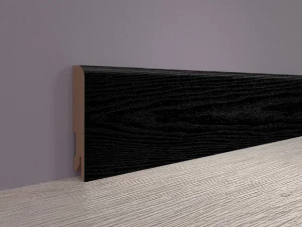 Плинтус MDF Bonkeel 24033 Чёрное Дерево (80х16х2400 мм) в Перми