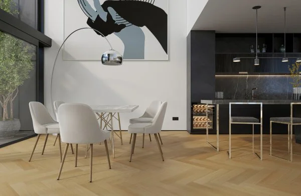 Паркетная доска Quartz Parquet Английская Ёлка Дуб Тоскана 33-407 в Перми