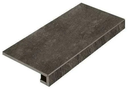 Керамогранит Italon Клаймб Графит ступень угловая правая 33х60 в Перми