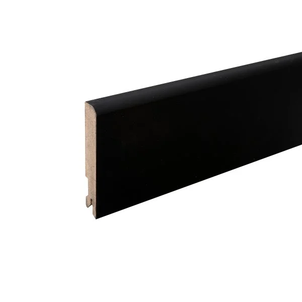 Плинтус MDF Bonkeel 24032 Чёрный Софт (100х16х2400 мм) в Перми