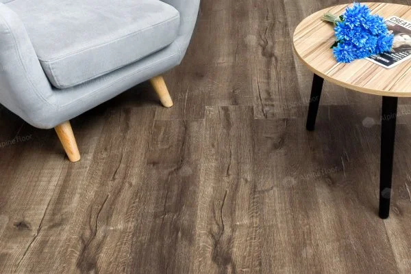 Каменно-полимерная плитка Alpine Floor Real Wood Дуб Vermont ECO 2-3, 6 мм 43 класс в Перми