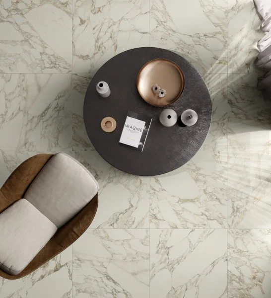 Керамогранит Italon Шарм Делюкс Арабескато Уайт 80х80 (Натуральная и реттифицированная) в Перми