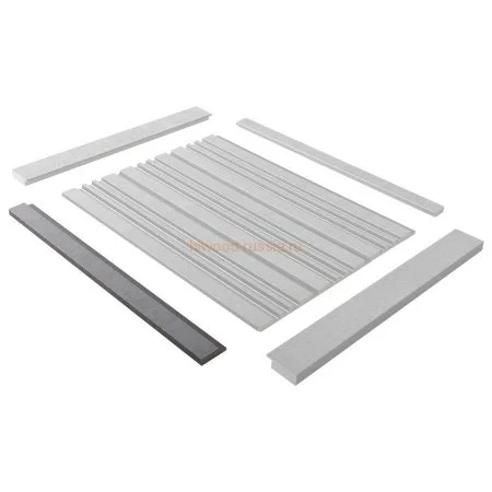 Финишный молдинг LF124A S339S правый декорированный (42х12х2700мм) в Перми