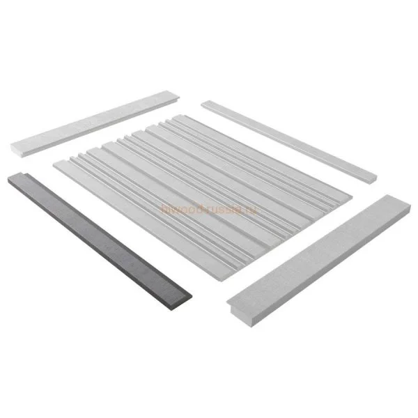 Финишный молдинг LF124A S339S правый декорированный (42х12х2700мм) в Перми