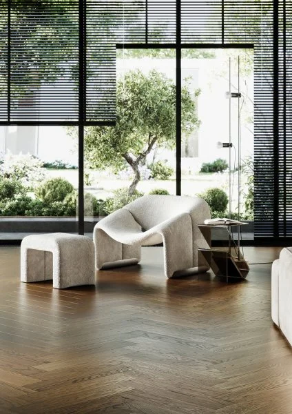 Паркетная доска Quartz Parquet Английская Ёлка Дуб Рустикальный 33-410 в Перми