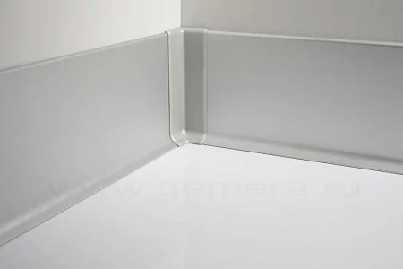 Угол внутренний для плинтуса Fezard ALP-80 (Алюм) в Перми