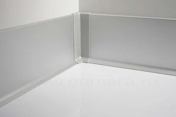 Угол внутренний для плинтуса Fezard ALP-100 (Алюм) в Перми