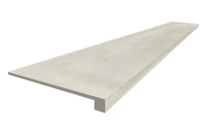 Керамогранит Coliseum Экспо Уайт Ступень фронтальная (Натуральный, 33х60) в Перми