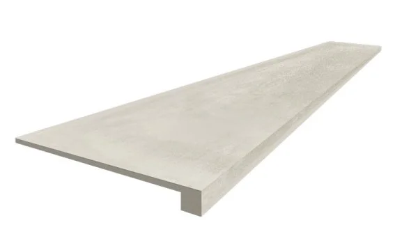 Керамогранит Coliseum Экспо Уайт Ступень фронтальная (Натуральный, 33х60) в Перми