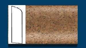 Плинтус пробковый ArtCorkDesing С 106 (Колер 9) 10х60х910 мм в #REGION_NAME_DECLINE_PP#