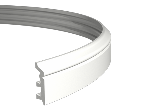 Плинтус Европласт 1.53.107 (80х22х2000 мм) Гибкий в #REGION_NAME_DECLINE_PP#