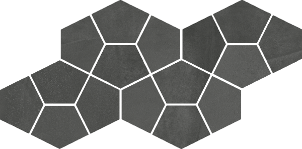 Керамогранит Italon Континуум Петрол Мозаика Призм (Натуральная 41.3х20.5) в #REGION_NAME_DECLINE_PP#